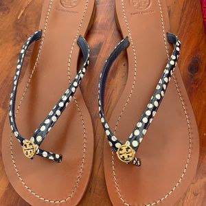 Tory Burch Terra Thong Sandal- worn once - size 10